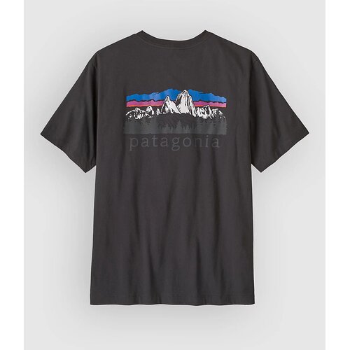 Patagonia Fitz Roy Foothills T-shirt ink black Cene