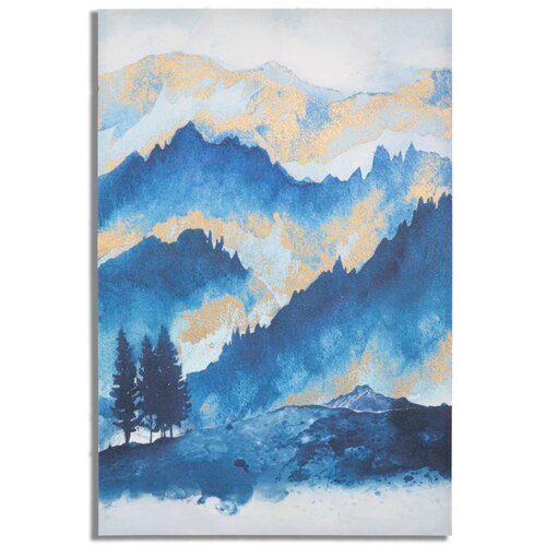 Mauro Ferretti Slika na platnu z barvnim potiskom Mountain Tree - 1 kos Cene