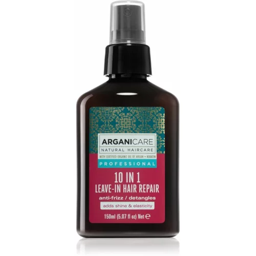 Arganicare Keratin 10 In 1 Leave-In Hair Repair obnavljajući serum anti-frizzy 150 ml