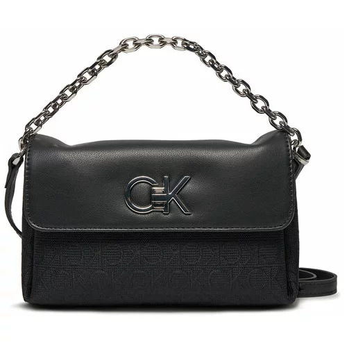 Calvin Klein Ročna torba Re-Lock Mini Crossbody Bag_Jcq K60K611989 Črna