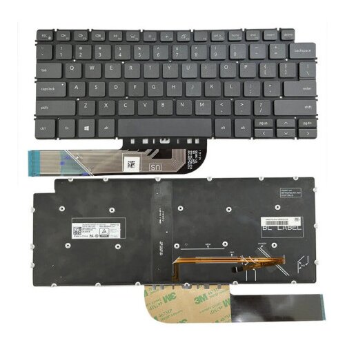 Dell Vostro 13 5000 5493 7490 Inspiron 14 5490 7491 tastature za laptop sa pozadinskim osvetljenjem ( 110773 ) Cene