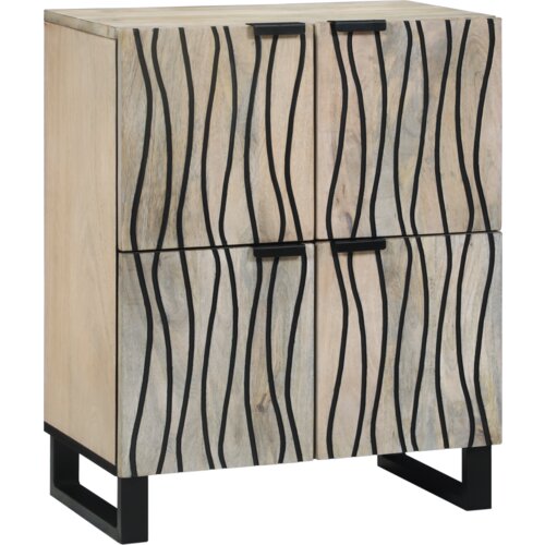 vidaXL Omare in policami za shranjevanje medijev Bela in črna Cene