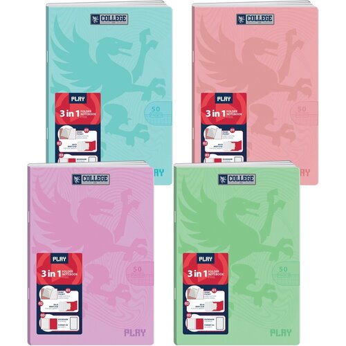 Flex case, folder sveska, A4, 50 listova, College - odaberite linijaturu Slike