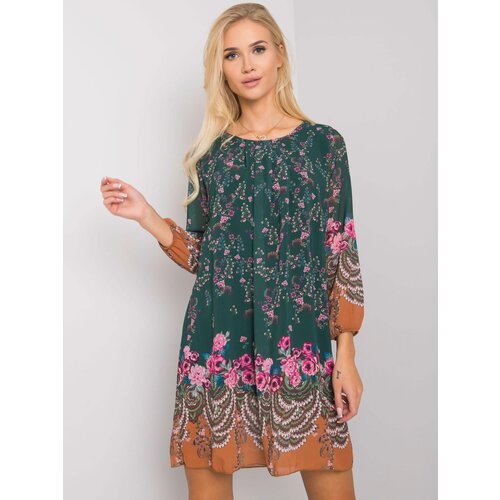 Och Bella Dress-TW-SK-BI-2667-1.72P-dark green Slike