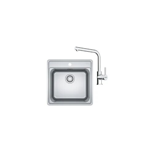 Franke inoks sudoper BCX 610-51 sa česmom Lina L Slike