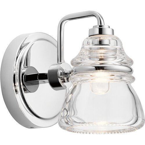 Elstead Lighting Elstead Kichler Talland Stenska svetilka za kopalnico, polirani krom, IP44, (22099174) Cene