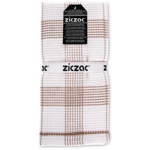 ZicZac Kuhinjska krpa 3 kom 50x76 cm Duo Leno &amp;ndash; Slike