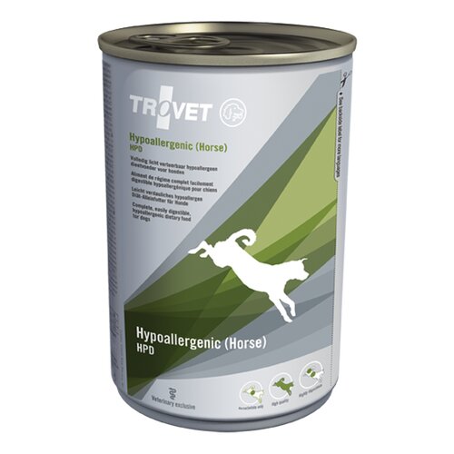 Trovet dog hypoallergenic horse konzerva 400g Cene