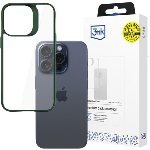 3mk OVITEK SATIN ARMOR ZELEN ZA OVITEK APPLE IPHONE 15 PRO, (21969656) Cene