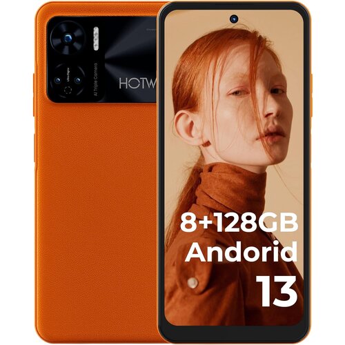 Hotwav Note 12 8/128GB, oranžna pametni telefon Android 13, 6180mAh 6.8&amp;rdquo; 48MP+16MP Dual SIM 4G, (21682922) Slike