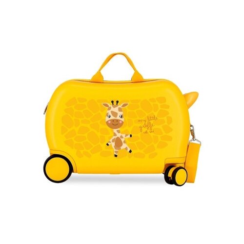 Roll Road Happy Pets dečiji kofer na točkićima - žuta ( 49.910.45 ) Cene