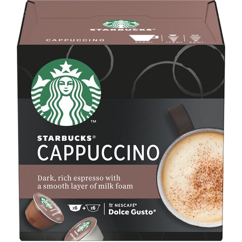 Starbucks cappuccino 12 dolce gusto komaptibilnih kapsula Slike