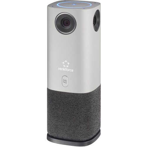 Renkforce RF-CC-800 360° video konferencijski sustav Full HD 1920 x 1080 Pixel 360° snimanje, 4 širokokutne kamere, mikrofon za praćenje glasa (domet do 5 m), zvučnik, postolje Cijene