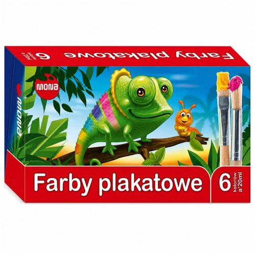 Mona Boje za postere 6 boja 20 ml Slike