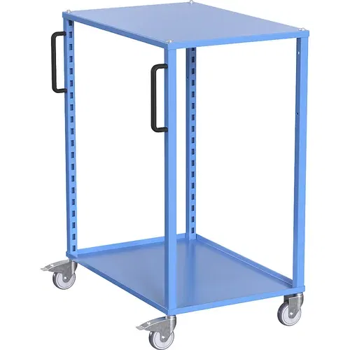 eurokraft pro Transportni voziček za evro zaboje CustomLine, modre barve