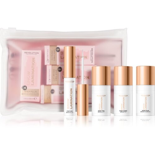 Makeup Revolution Laminate Brow set za oblikovanje obrva Cijene