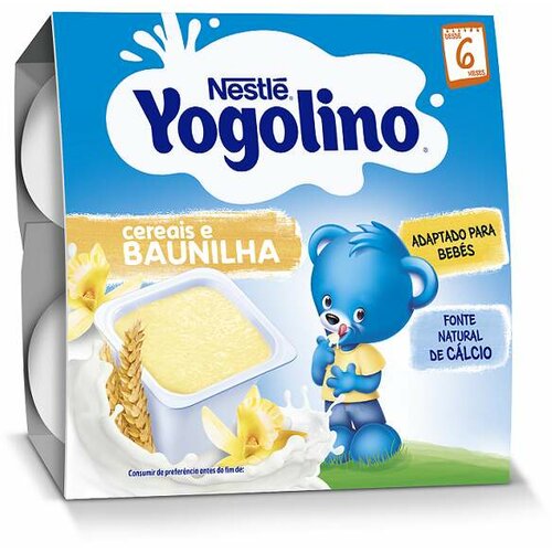Nestle Nestlé Yogolino mlečni dezert sa grizom 4x100g Slike