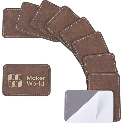 Bambu Lab Rectangular PU Iron-on Patch - Rustic to Gold Cene