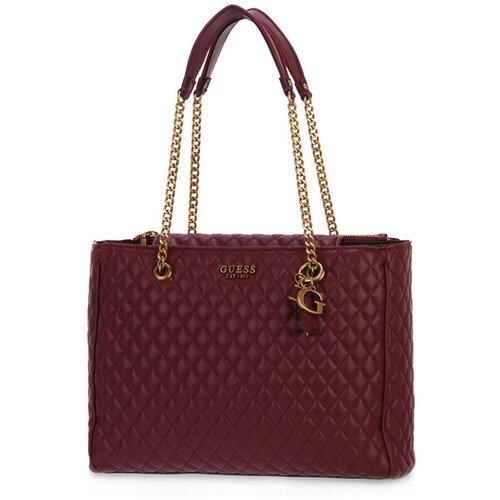 Guess Torbe MER MAILA TOTE Rdeča Slike