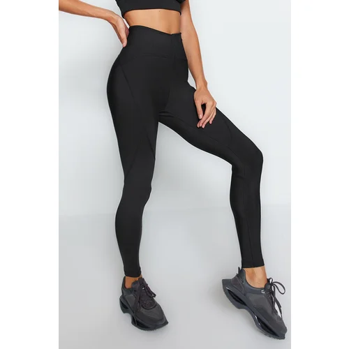 Trendyol Black Compression Full Length Knitted Sports Leggings