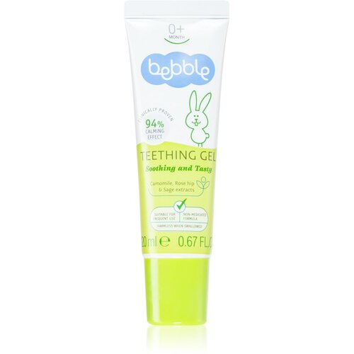 Bebble Teething Gel pomirjajoči gel za dlesni in kožo v ustni votlini za otroke 20 ml Cene