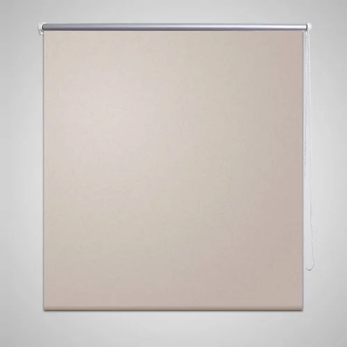 vidaXL senčilo za zatemnitev okna 140 x 175 cm bež barve