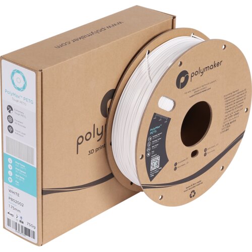Polymaker polymax petg white, 1.75 mm (750 g) Slike