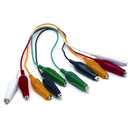 Muller Mueller Electric BU-00286 set merilnih vodov priključek s sponkami črna\, zelena\, rdeča\, bela\, rumena 1 set, (20631174) Cene