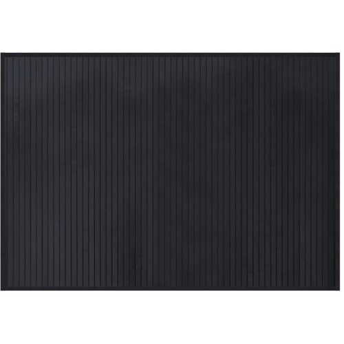  Pravokutni tepih crni 70x100 cm bambus Slike