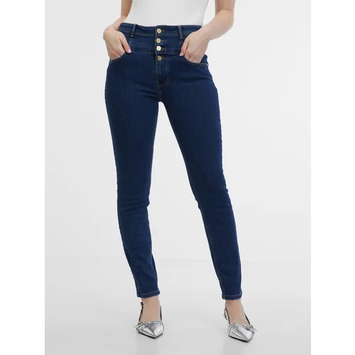 Orsay Dark Blue Women's Skinny Fit Jeans - Women's