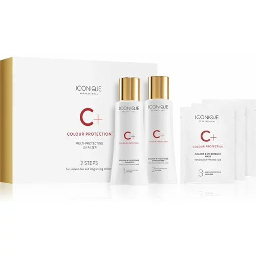 ICONIQUE C+ Colour Protection 2 steps for vibrant hair and long lasting colour poklon set (za obojenu kosu)