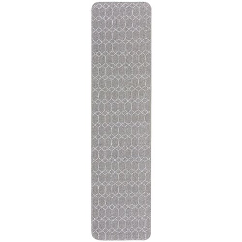 Flair Rugs Svetlo siv pralen tekač 57x230 cm Argyll – Cene