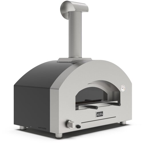 Alfa Forni futuro 2 Pizze Hybrid silver black Slike