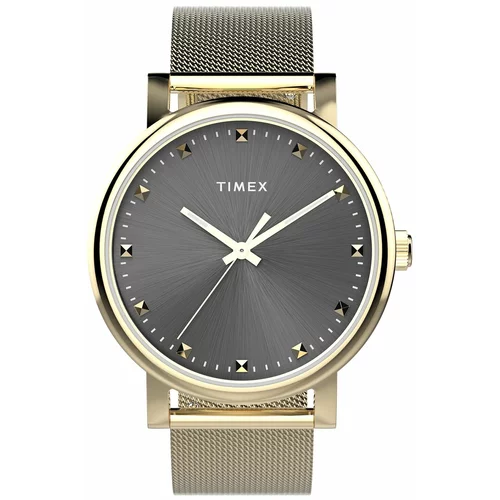 Timex Ročna ura Transcend TW2W19500 Gold/Gold