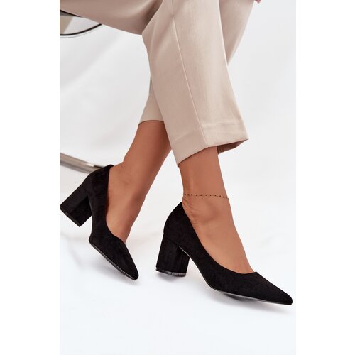 Boto Women&amp;#039;s Pumps with Pointed Toes on Heel Black Pavira Slike
