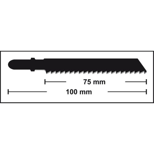 Conmetall Ubodna testera za nepravilne linije CrV 3101-KR 100/75mm/2,5mm 2kom Cene