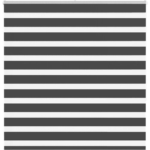 vidaXL idaXL Zebra senčilo črna 140x150 cm tkanina širina 135,9 cm poliester Cene