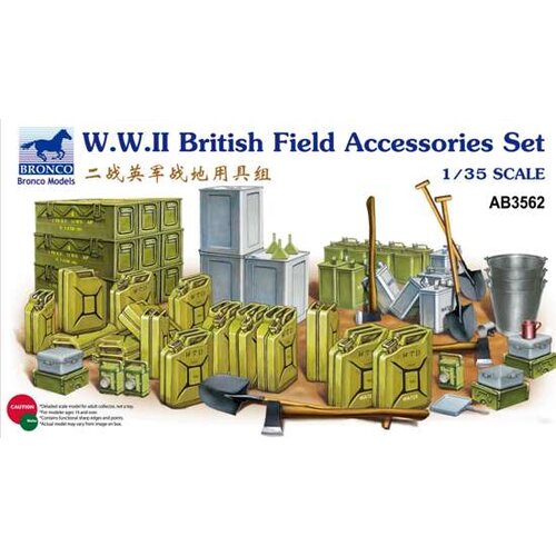 BRONCO WW. II. British Field Accessories Set, (21287309) Cene