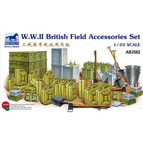 BRONCO WW. II. British Field Accessories Set, (21287309)