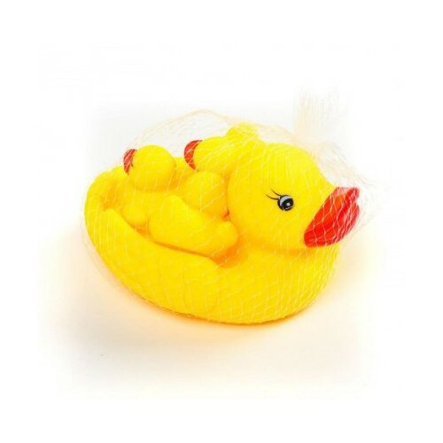 Hk Mini igračka gumena patka i pačići u mreži ( A012188 ) Cene