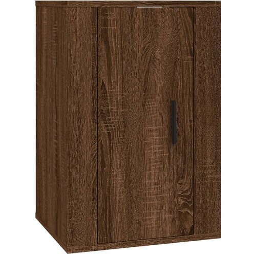 Maison Chic Stenska TV omarica - TV stojalo - Televizijska omarica rjav hrast 40x34,5x60 cm, (21699077) Cene