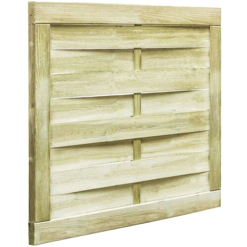  Vrata od impregnirane borovine 100 x 75 cm zelena Cijene