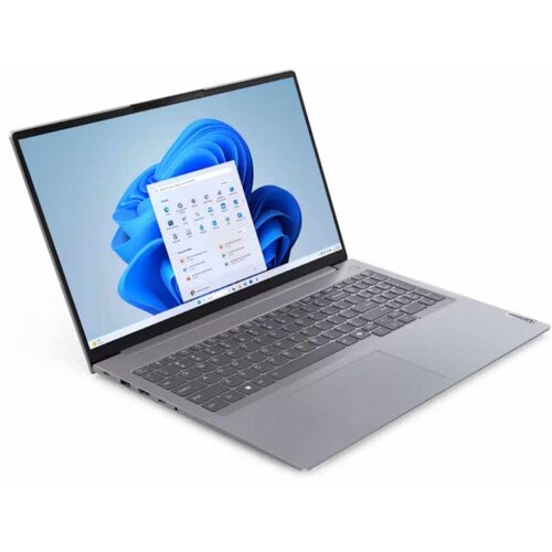 Lenovo Think ThinkBook 16 G7 ARP 6C/12T, 1x 16GB DDR5, SSD 512GB PCIe 2242, 16" WUXGA (1920x1200) IPS AG 300n, , GLAN, WLAN, BT, KybSR BL, SD, HDMI, 2x USB 3.2 G1, 2x USB-C, FPR, Cam FHD+IR, 45Wh, 2W x2 Dolby, A Ryzen 5 7535HS Radeon 660M 21MW0018YA Cene