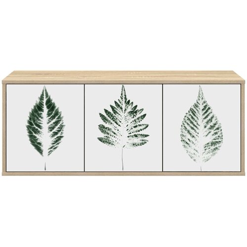  ormar za montažu na zid HANAU 102 x 33 x 40 cm Hrast sonoma Slike