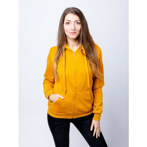 Glano Women's hoodie - mustard Slike