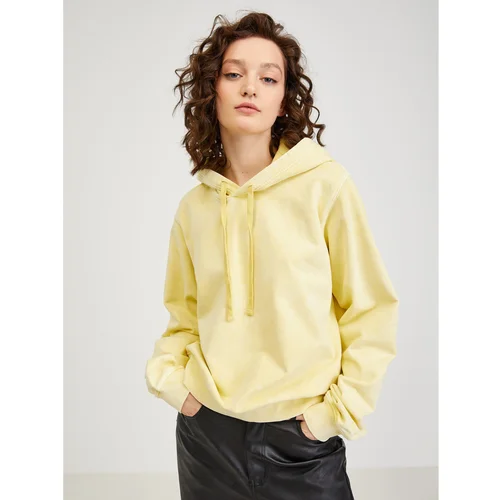 Diesel Yellow Women Hoodie - Women