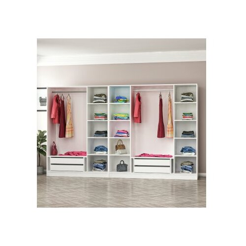 Hanah home Ormar Kale 315x210x52cm Bijeli Slike