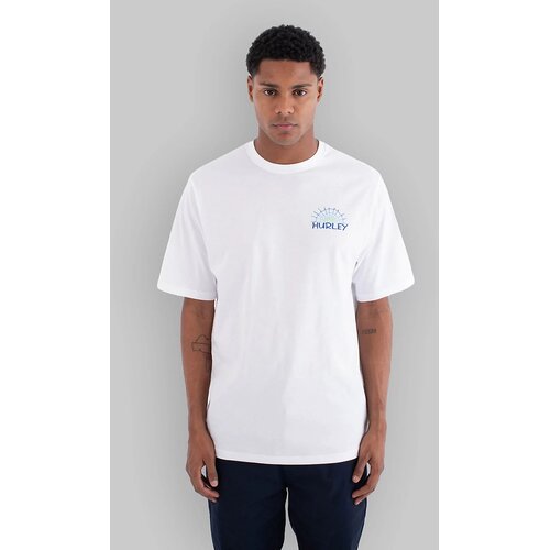 Hurley Printing Press Forest T-Shirt white Cene