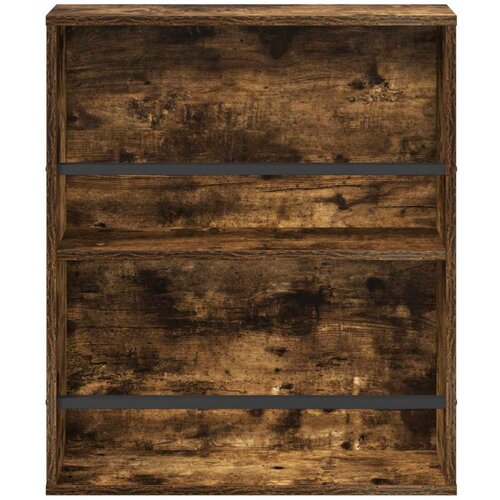  Polica za časopise Zidne 2 pcs Dimljeni hrast 60 x 12 x 70 cm Slike