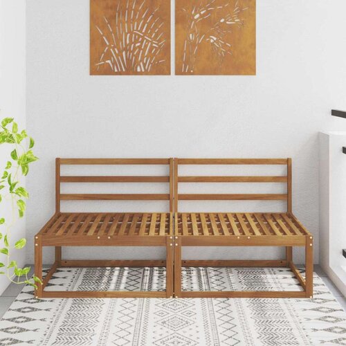  2 Kos Srednji zunanji kavč Naravna 158 x 83 x 73 cm, (5000272142) Cene